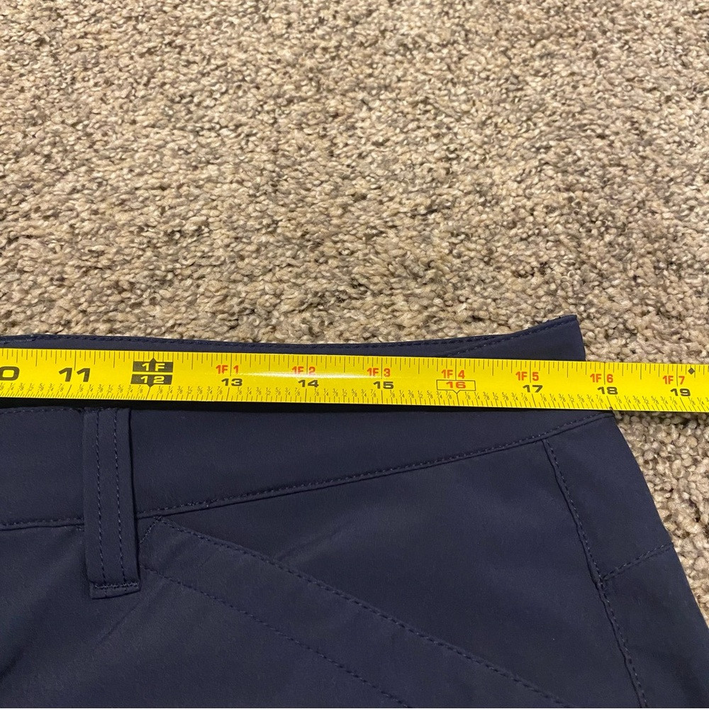 Eddie Bauer Navy Cropped Active Capris - Picture 9 of 11